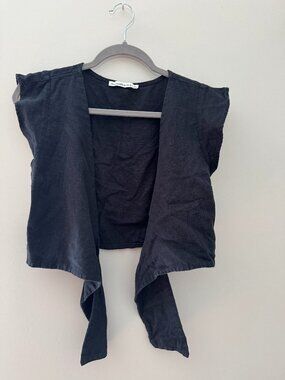 Abercrombie & Fitch Tie Strap Sleeveless Top Size S